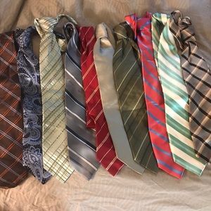 Lot ( 10) men’s ties